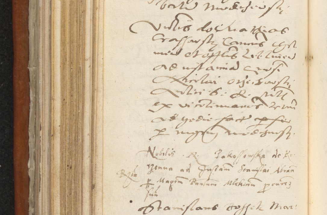 Zdjęcie nr 321 dla obiektu archiwalnego: Acta constitucionum coram reverendo patre domino Paulo Crassowski Warschoviensi et Omnium Sanctorum in Cracovia praeposito et officiali generali Craccoviensi ad annum Domini 1545, a die et mense infrascriptis foeliciter continuantur