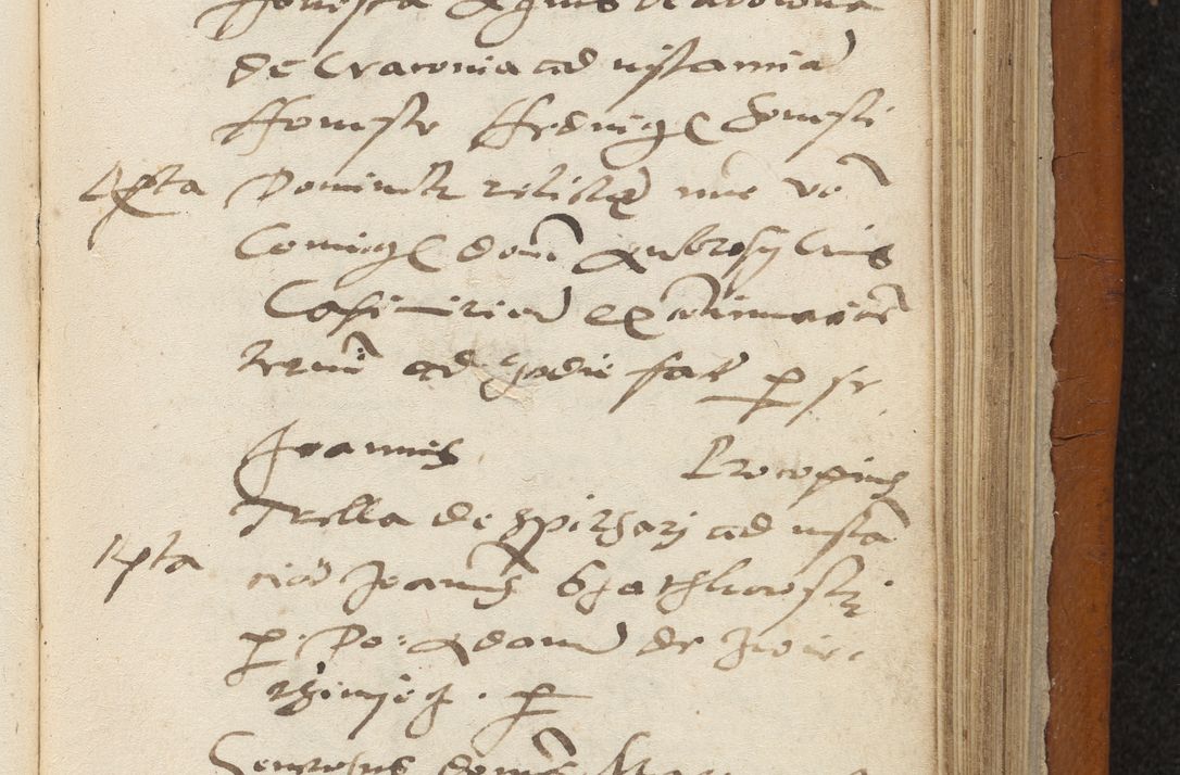 Zdjęcie nr 308 dla obiektu archiwalnego: Acta constitucionum coram reverendo patre domino Paulo Crassowski Warschoviensi et Omnium Sanctorum in Cracovia praeposito et officiali generali Craccoviensi ad annum Domini 1545, a die et mense infrascriptis foeliciter continuantur