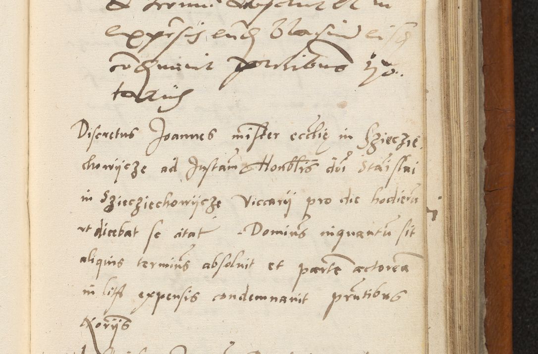 Zdjęcie nr 300 dla obiektu archiwalnego: Acta constitucionum coram reverendo patre domino Paulo Crassowski Warschoviensi et Omnium Sanctorum in Cracovia praeposito et officiali generali Craccoviensi ad annum Domini 1545, a die et mense infrascriptis foeliciter continuantur