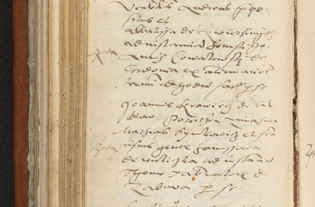 Zdjęcie nr 303 dla obiektu archiwalnego: Acta constitucionum coram reverendo patre domino Paulo Crassowski Warschoviensi et Omnium Sanctorum in Cracovia praeposito et officiali generali Craccoviensi ad annum Domini 1545, a die et mense infrascriptis foeliciter continuantur