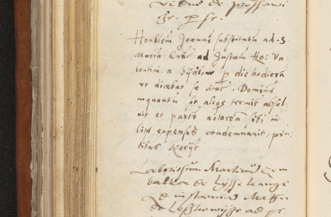 Zdjęcie nr 293 dla obiektu archiwalnego: Acta constitucionum coram reverendo patre domino Paulo Crassowski Warschoviensi et Omnium Sanctorum in Cracovia praeposito et officiali generali Craccoviensi ad annum Domini 1545, a die et mense infrascriptis foeliciter continuantur