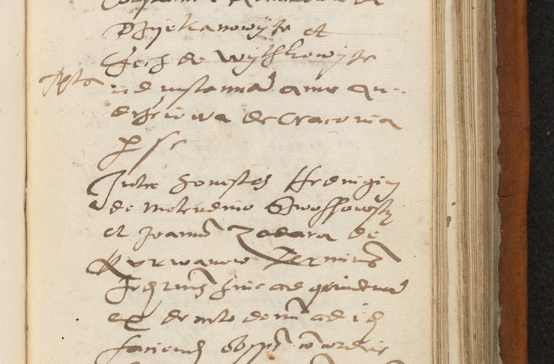 Zdjęcie nr 292 dla obiektu archiwalnego: Acta constitucionum coram reverendo patre domino Paulo Crassowski Warschoviensi et Omnium Sanctorum in Cracovia praeposito et officiali generali Craccoviensi ad annum Domini 1545, a die et mense infrascriptis foeliciter continuantur