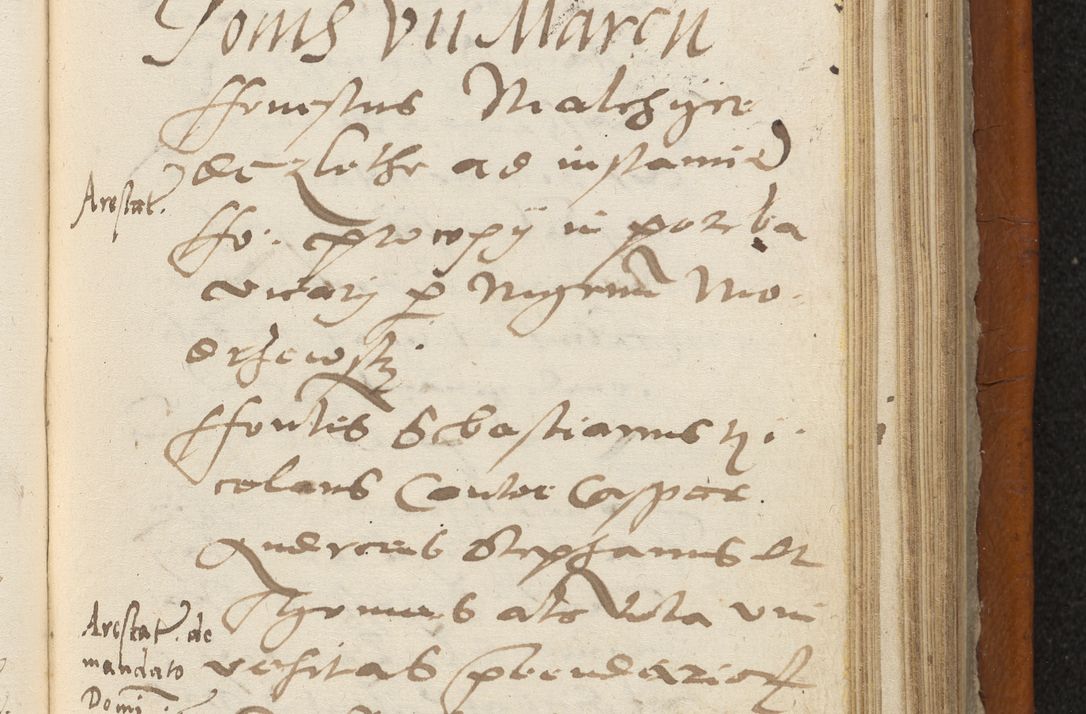 Zdjęcie nr 288 dla obiektu archiwalnego: Acta constitucionum coram reverendo patre domino Paulo Crassowski Warschoviensi et Omnium Sanctorum in Cracovia praeposito et officiali generali Craccoviensi ad annum Domini 1545, a die et mense infrascriptis foeliciter continuantur