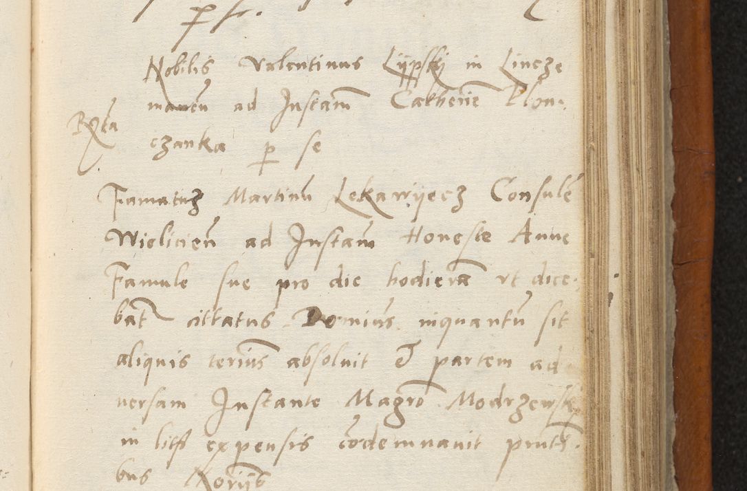 Zdjęcie nr 280 dla obiektu archiwalnego: Acta constitucionum coram reverendo patre domino Paulo Crassowski Warschoviensi et Omnium Sanctorum in Cracovia praeposito et officiali generali Craccoviensi ad annum Domini 1545, a die et mense infrascriptis foeliciter continuantur