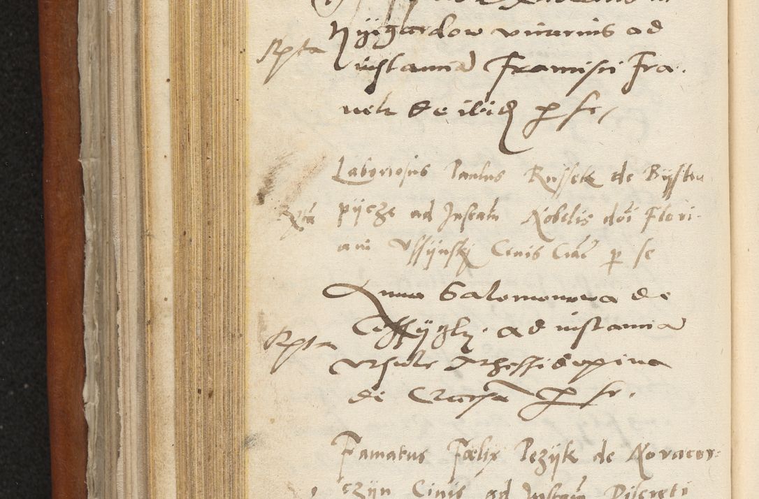 Zdjęcie nr 279 dla obiektu archiwalnego: Acta constitucionum coram reverendo patre domino Paulo Crassowski Warschoviensi et Omnium Sanctorum in Cracovia praeposito et officiali generali Craccoviensi ad annum Domini 1545, a die et mense infrascriptis foeliciter continuantur