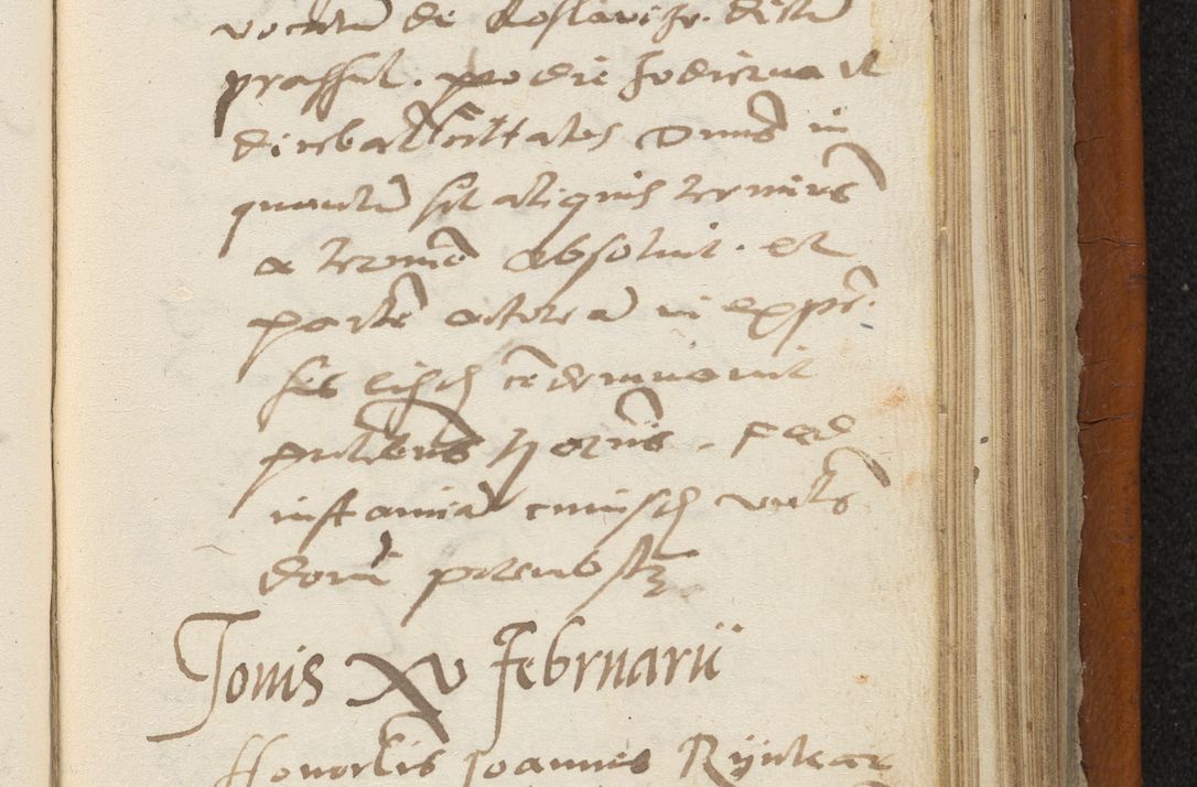 Zdjęcie nr 284 dla obiektu archiwalnego: Acta constitucionum coram reverendo patre domino Paulo Crassowski Warschoviensi et Omnium Sanctorum in Cracovia praeposito et officiali generali Craccoviensi ad annum Domini 1545, a die et mense infrascriptis foeliciter continuantur