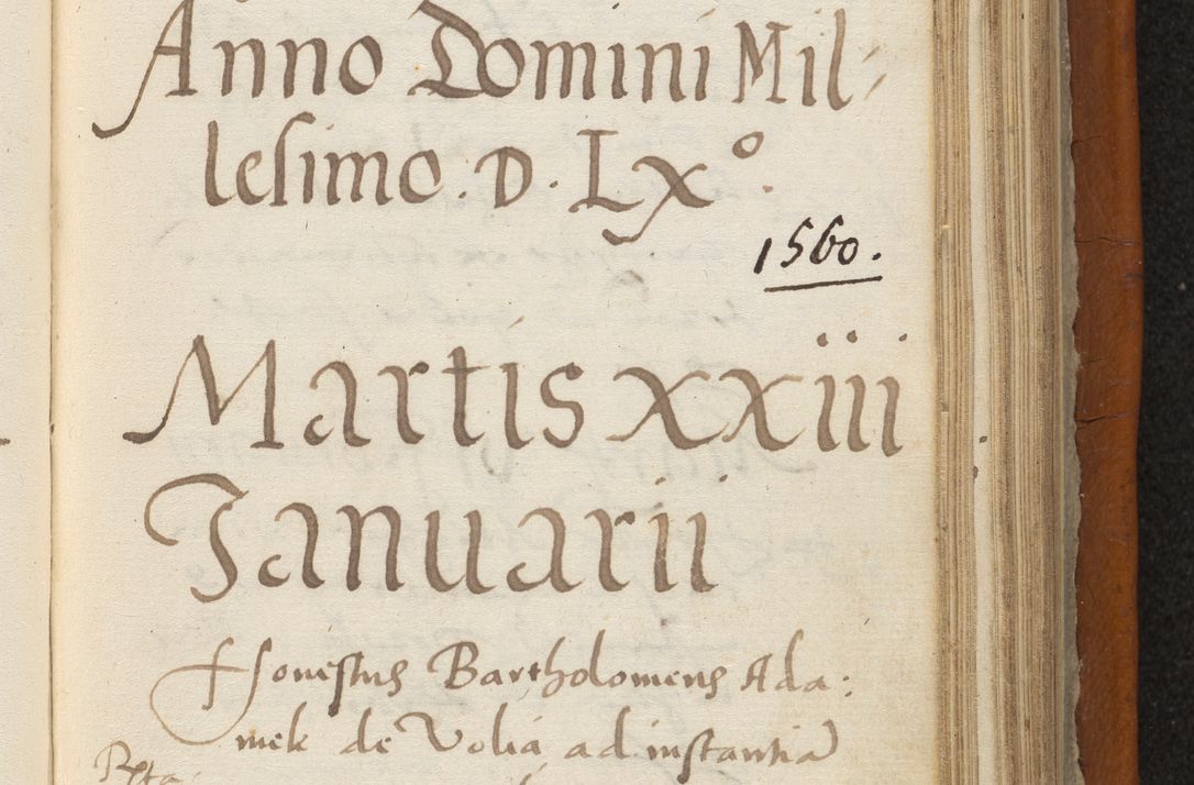 Zdjęcie nr 282 dla obiektu archiwalnego: Acta constitucionum coram reverendo patre domino Paulo Crassowski Warschoviensi et Omnium Sanctorum in Cracovia praeposito et officiali generali Craccoviensi ad annum Domini 1545, a die et mense infrascriptis foeliciter continuantur