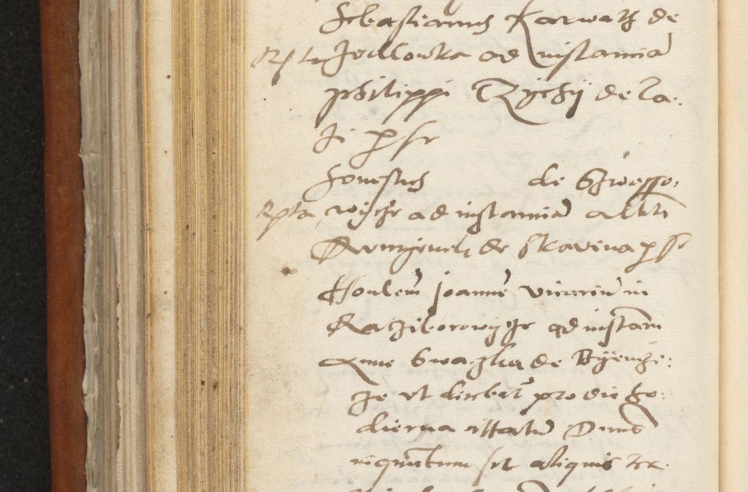 Zdjęcie nr 269 dla obiektu archiwalnego: Acta constitucionum coram reverendo patre domino Paulo Crassowski Warschoviensi et Omnium Sanctorum in Cracovia praeposito et officiali generali Craccoviensi ad annum Domini 1545, a die et mense infrascriptis foeliciter continuantur