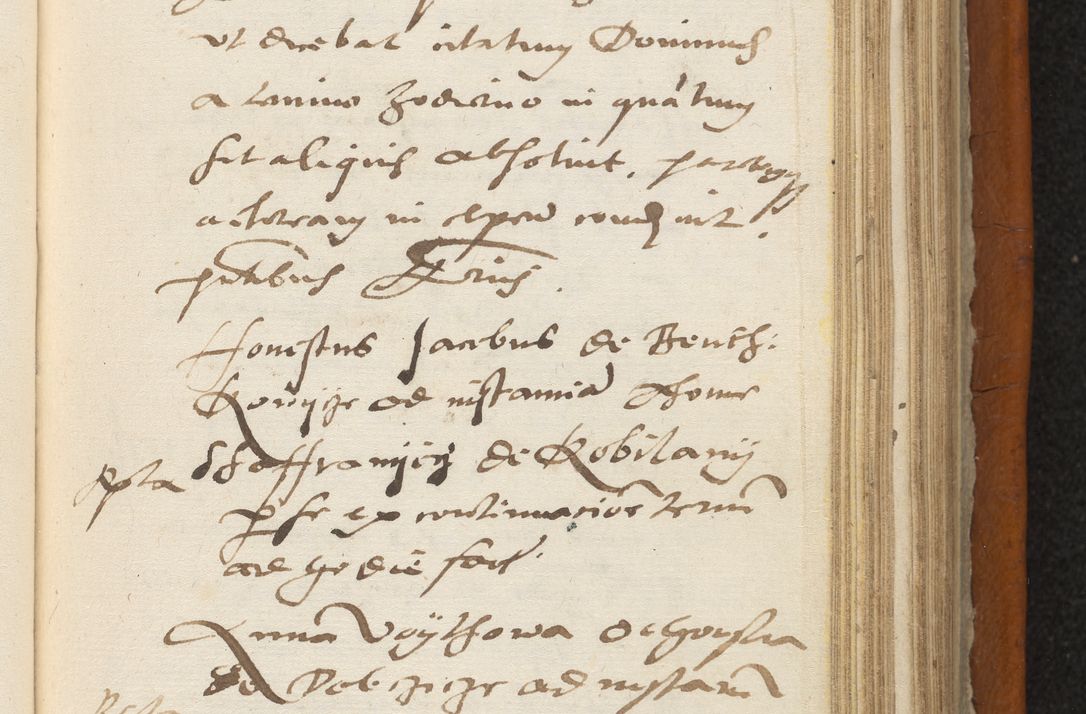 Zdjęcie nr 262 dla obiektu archiwalnego: Acta constitucionum coram reverendo patre domino Paulo Crassowski Warschoviensi et Omnium Sanctorum in Cracovia praeposito et officiali generali Craccoviensi ad annum Domini 1545, a die et mense infrascriptis foeliciter continuantur