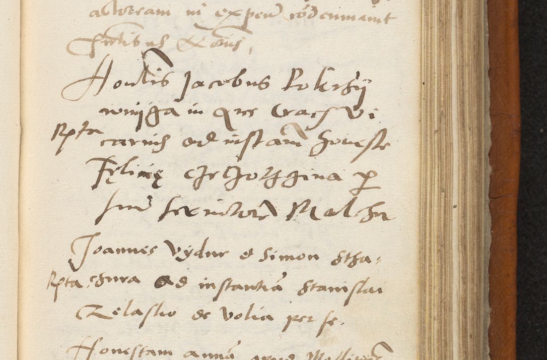 Zdjęcie nr 256 dla obiektu archiwalnego: Acta constitucionum coram reverendo patre domino Paulo Crassowski Warschoviensi et Omnium Sanctorum in Cracovia praeposito et officiali generali Craccoviensi ad annum Domini 1545, a die et mense infrascriptis foeliciter continuantur