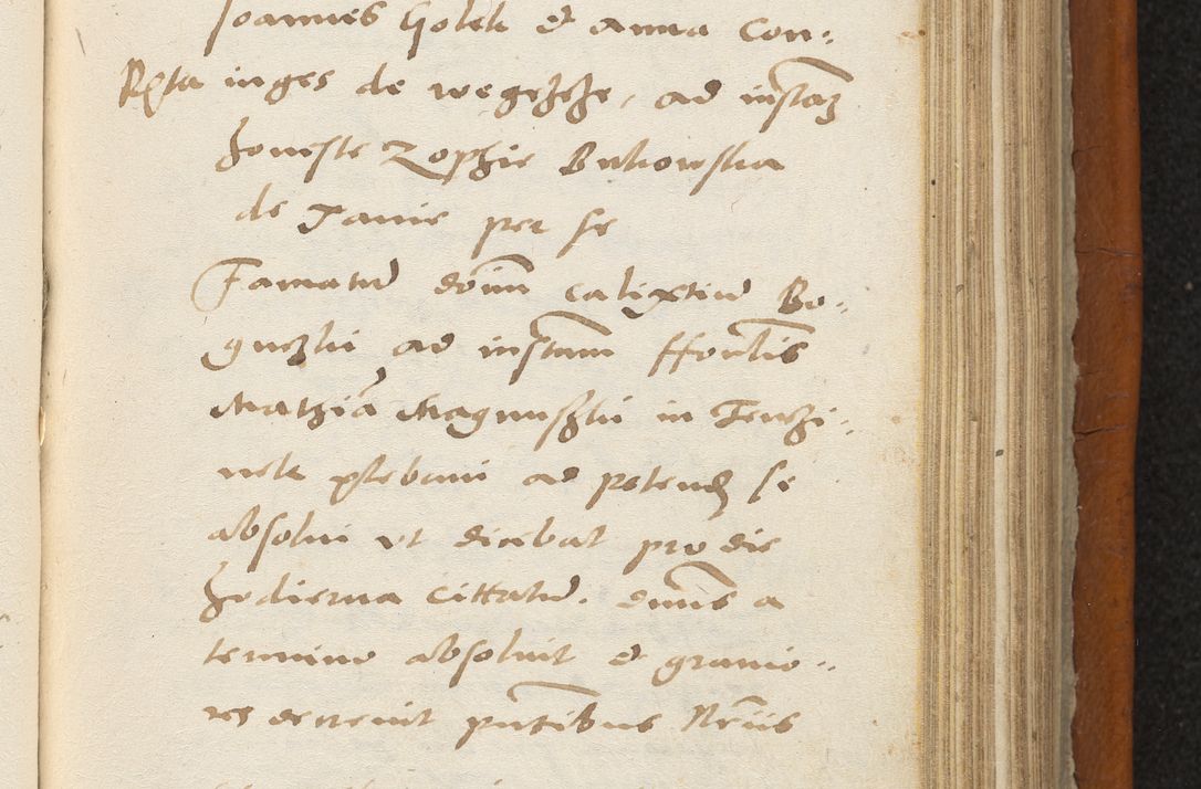 Zdjęcie nr 254 dla obiektu archiwalnego: Acta constitucionum coram reverendo patre domino Paulo Crassowski Warschoviensi et Omnium Sanctorum in Cracovia praeposito et officiali generali Craccoviensi ad annum Domini 1545, a die et mense infrascriptis foeliciter continuantur