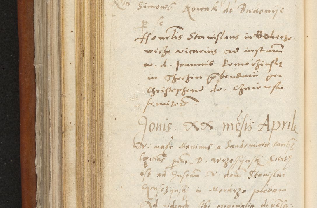 Zdjęcie nr 263 dla obiektu archiwalnego: Acta constitucionum coram reverendo patre domino Paulo Crassowski Warschoviensi et Omnium Sanctorum in Cracovia praeposito et officiali generali Craccoviensi ad annum Domini 1545, a die et mense infrascriptis foeliciter continuantur