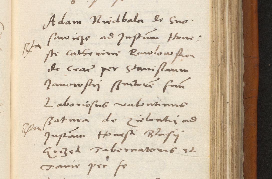 Zdjęcie nr 250 dla obiektu archiwalnego: Acta constitucionum coram reverendo patre domino Paulo Crassowski Warschoviensi et Omnium Sanctorum in Cracovia praeposito et officiali generali Craccoviensi ad annum Domini 1545, a die et mense infrascriptis foeliciter continuantur