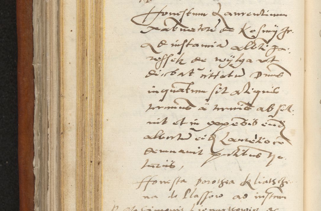 Zdjęcie nr 245 dla obiektu archiwalnego: Acta constitucionum coram reverendo patre domino Paulo Crassowski Warschoviensi et Omnium Sanctorum in Cracovia praeposito et officiali generali Craccoviensi ad annum Domini 1545, a die et mense infrascriptis foeliciter continuantur
