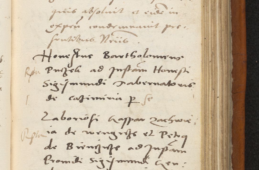 Zdjęcie nr 248 dla obiektu archiwalnego: Acta constitucionum coram reverendo patre domino Paulo Crassowski Warschoviensi et Omnium Sanctorum in Cracovia praeposito et officiali generali Craccoviensi ad annum Domini 1545, a die et mense infrascriptis foeliciter continuantur