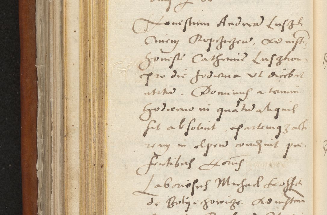 Zdjęcie nr 249 dla obiektu archiwalnego: Acta constitucionum coram reverendo patre domino Paulo Crassowski Warschoviensi et Omnium Sanctorum in Cracovia praeposito et officiali generali Craccoviensi ad annum Domini 1545, a die et mense infrascriptis foeliciter continuantur