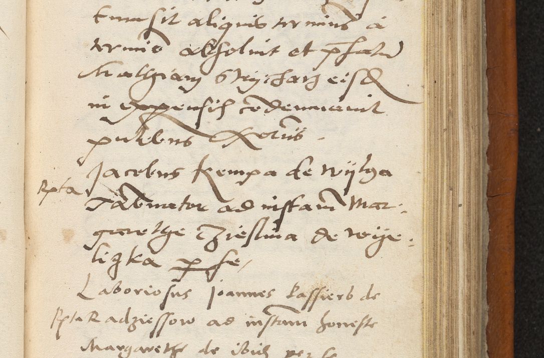 Zdjęcie nr 244 dla obiektu archiwalnego: Acta constitucionum coram reverendo patre domino Paulo Crassowski Warschoviensi et Omnium Sanctorum in Cracovia praeposito et officiali generali Craccoviensi ad annum Domini 1545, a die et mense infrascriptis foeliciter continuantur