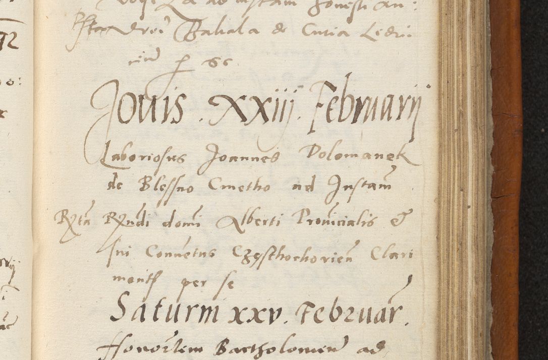 Zdjęcie nr 238 dla obiektu archiwalnego: Acta constitucionum coram reverendo patre domino Paulo Crassowski Warschoviensi et Omnium Sanctorum in Cracovia praeposito et officiali generali Craccoviensi ad annum Domini 1545, a die et mense infrascriptis foeliciter continuantur