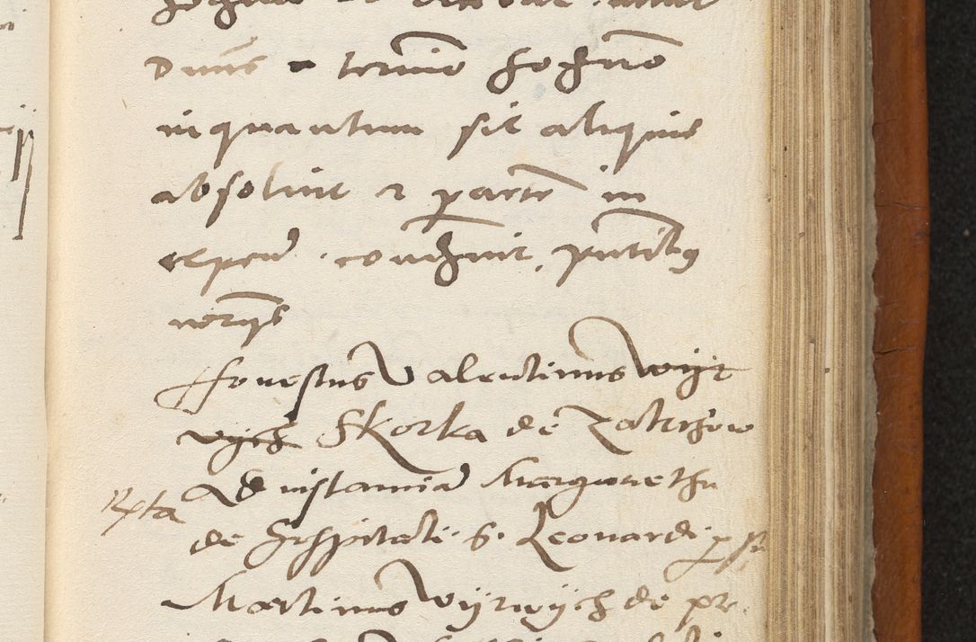 Zdjęcie nr 242 dla obiektu archiwalnego: Acta constitucionum coram reverendo patre domino Paulo Crassowski Warschoviensi et Omnium Sanctorum in Cracovia praeposito et officiali generali Craccoviensi ad annum Domini 1545, a die et mense infrascriptis foeliciter continuantur