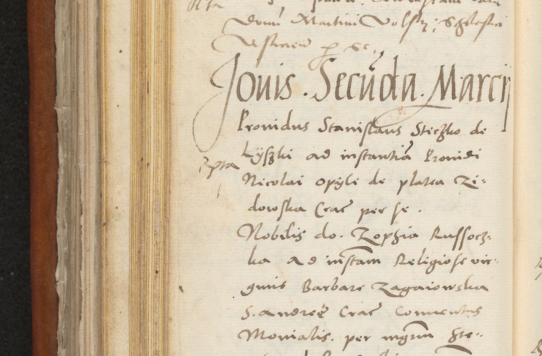 Zdjęcie nr 241 dla obiektu archiwalnego: Acta constitucionum coram reverendo patre domino Paulo Crassowski Warschoviensi et Omnium Sanctorum in Cracovia praeposito et officiali generali Craccoviensi ad annum Domini 1545, a die et mense infrascriptis foeliciter continuantur