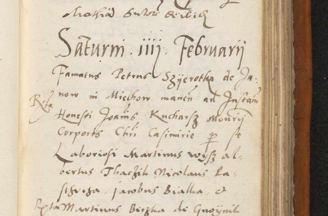 Zdjęcie nr 234 dla obiektu archiwalnego: Acta constitucionum coram reverendo patre domino Paulo Crassowski Warschoviensi et Omnium Sanctorum in Cracovia praeposito et officiali generali Craccoviensi ad annum Domini 1545, a die et mense infrascriptis foeliciter continuantur