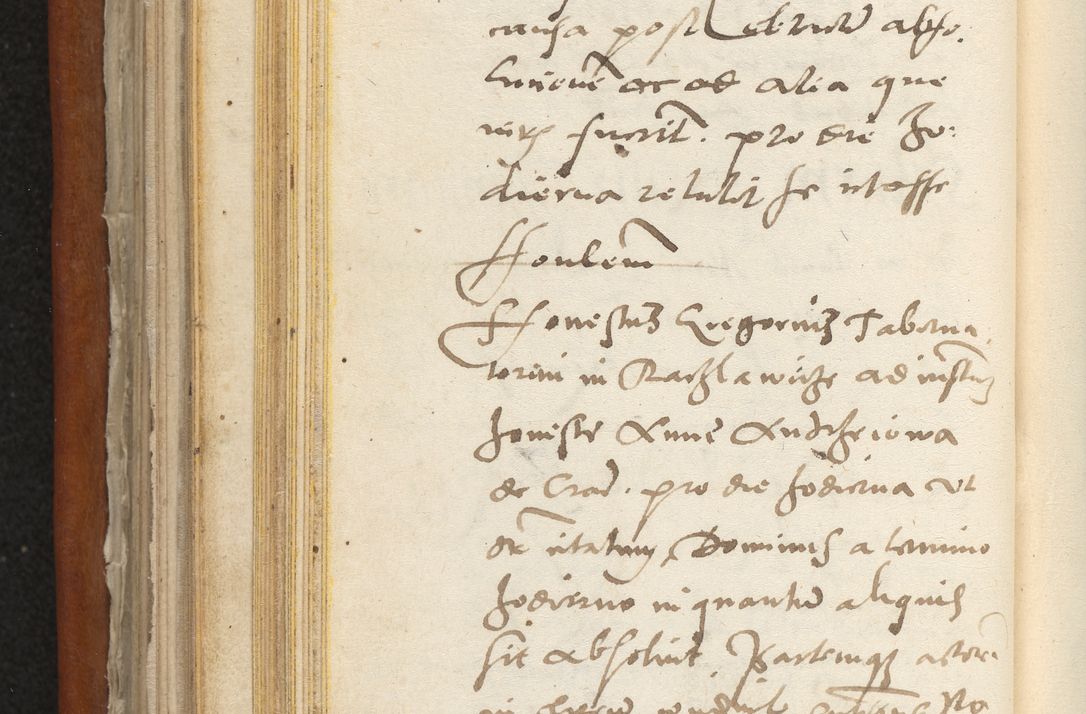 Zdjęcie nr 231 dla obiektu archiwalnego: Acta constitucionum coram reverendo patre domino Paulo Crassowski Warschoviensi et Omnium Sanctorum in Cracovia praeposito et officiali generali Craccoviensi ad annum Domini 1545, a die et mense infrascriptis foeliciter continuantur