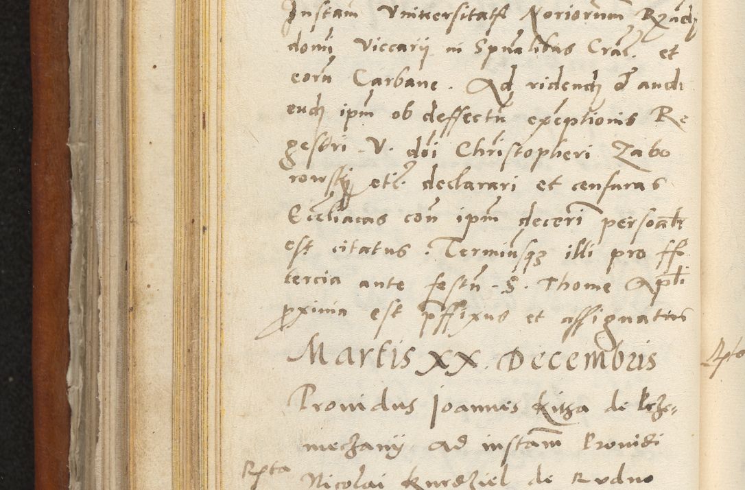 Zdjęcie nr 225 dla obiektu archiwalnego: Acta constitucionum coram reverendo patre domino Paulo Crassowski Warschoviensi et Omnium Sanctorum in Cracovia praeposito et officiali generali Craccoviensi ad annum Domini 1545, a die et mense infrascriptis foeliciter continuantur