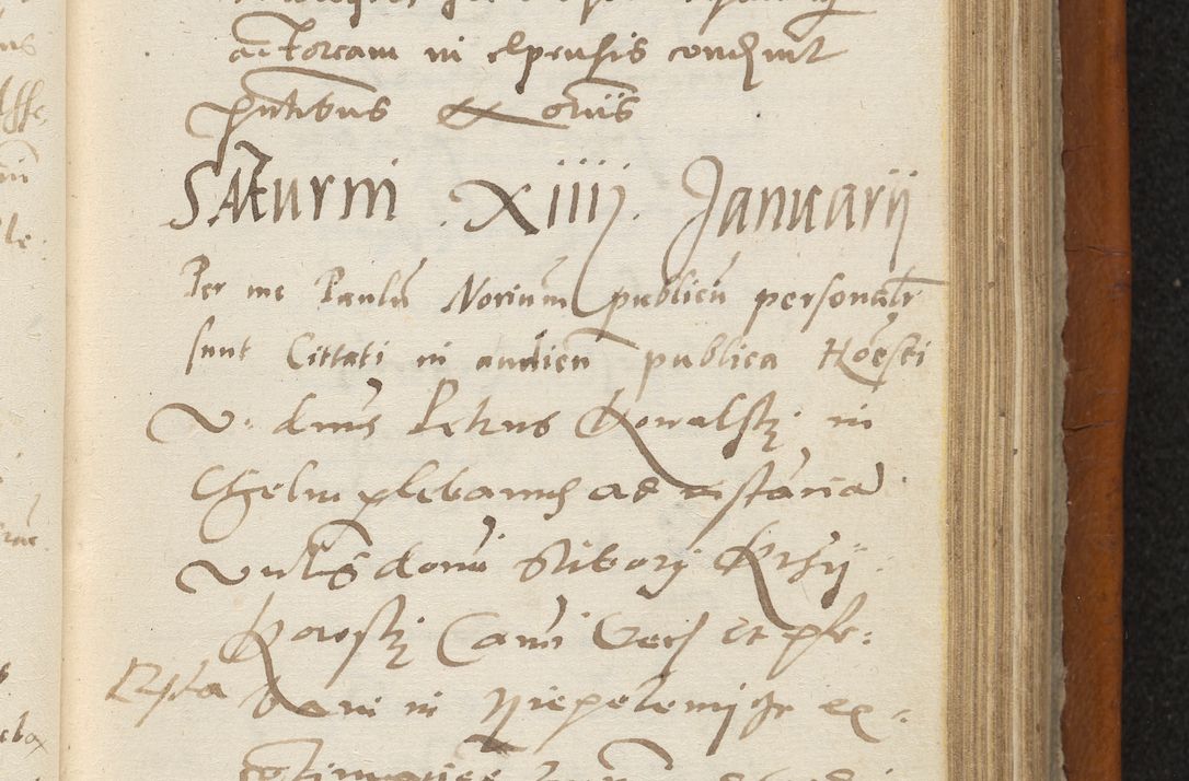 Zdjęcie nr 230 dla obiektu archiwalnego: Acta constitucionum coram reverendo patre domino Paulo Crassowski Warschoviensi et Omnium Sanctorum in Cracovia praeposito et officiali generali Craccoviensi ad annum Domini 1545, a die et mense infrascriptis foeliciter continuantur