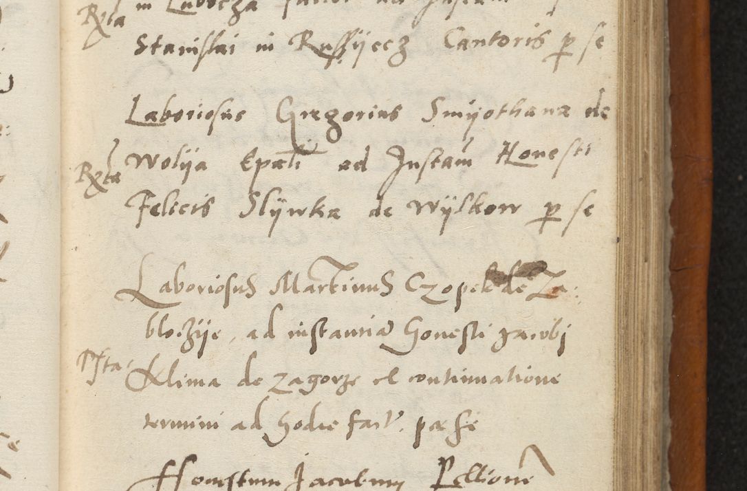 Zdjęcie nr 216 dla obiektu archiwalnego: Acta constitucionum coram reverendo patre domino Paulo Crassowski Warschoviensi et Omnium Sanctorum in Cracovia praeposito et officiali generali Craccoviensi ad annum Domini 1545, a die et mense infrascriptis foeliciter continuantur