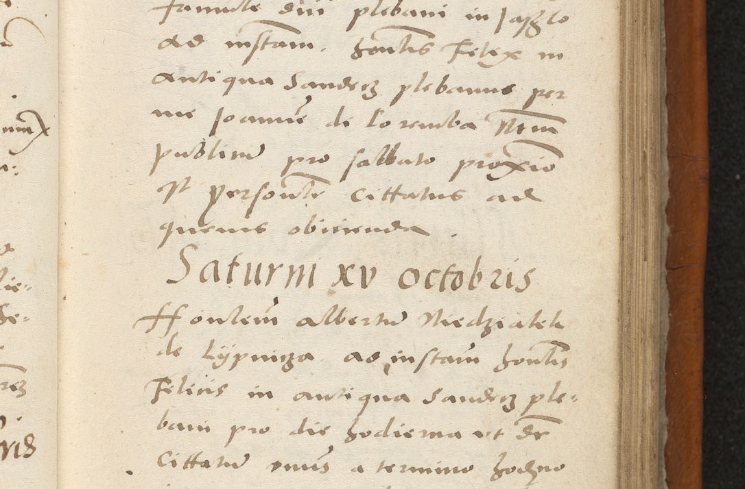Zdjęcie nr 206 dla obiektu archiwalnego: Acta constitucionum coram reverendo patre domino Paulo Crassowski Warschoviensi et Omnium Sanctorum in Cracovia praeposito et officiali generali Craccoviensi ad annum Domini 1545, a die et mense infrascriptis foeliciter continuantur