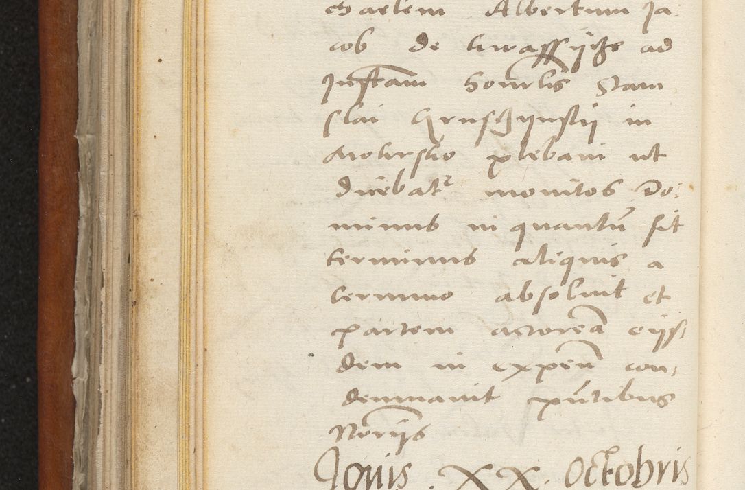Zdjęcie nr 209 dla obiektu archiwalnego: Acta constitucionum coram reverendo patre domino Paulo Crassowski Warschoviensi et Omnium Sanctorum in Cracovia praeposito et officiali generali Craccoviensi ad annum Domini 1545, a die et mense infrascriptis foeliciter continuantur