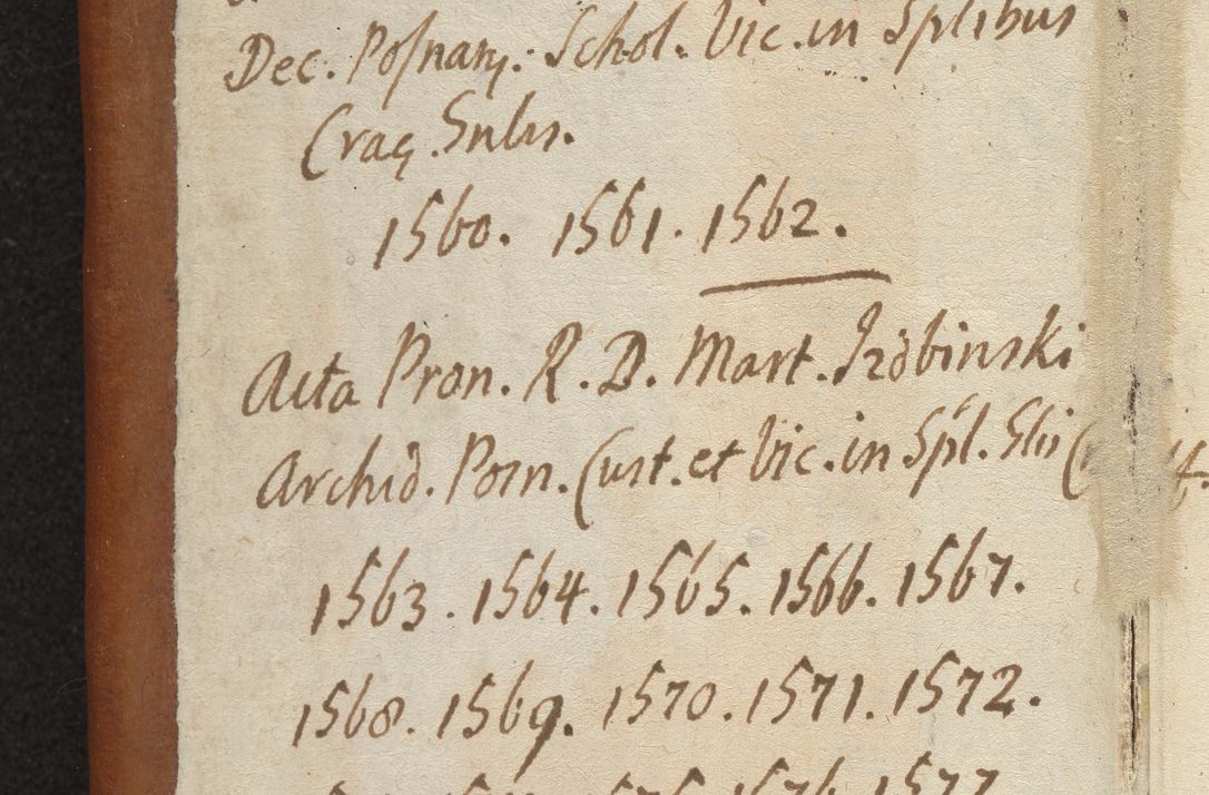 Zdjęcie nr 4 dla obiektu archiwalnego: Acta constitucionum coram reverendo patre domino Paulo Crassowski Warschoviensi et Omnium Sanctorum in Cracovia praeposito et officiali generali Craccoviensi ad annum Domini 1545, a die et mense infrascriptis foeliciter continuantur