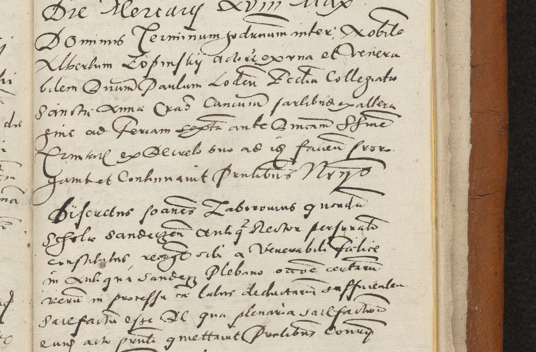Zdjęcie nr 494 dla obiektu archiwalnego: Acta constitucionum coram reverendo patre domino Paulo Crassowski Warschoviensi et Omnium Sanctorum in Cracovia praeposito et officiali generali Craccoviensi ad annum Domini 1545, a die et mense infrascriptis foeliciter continuantur