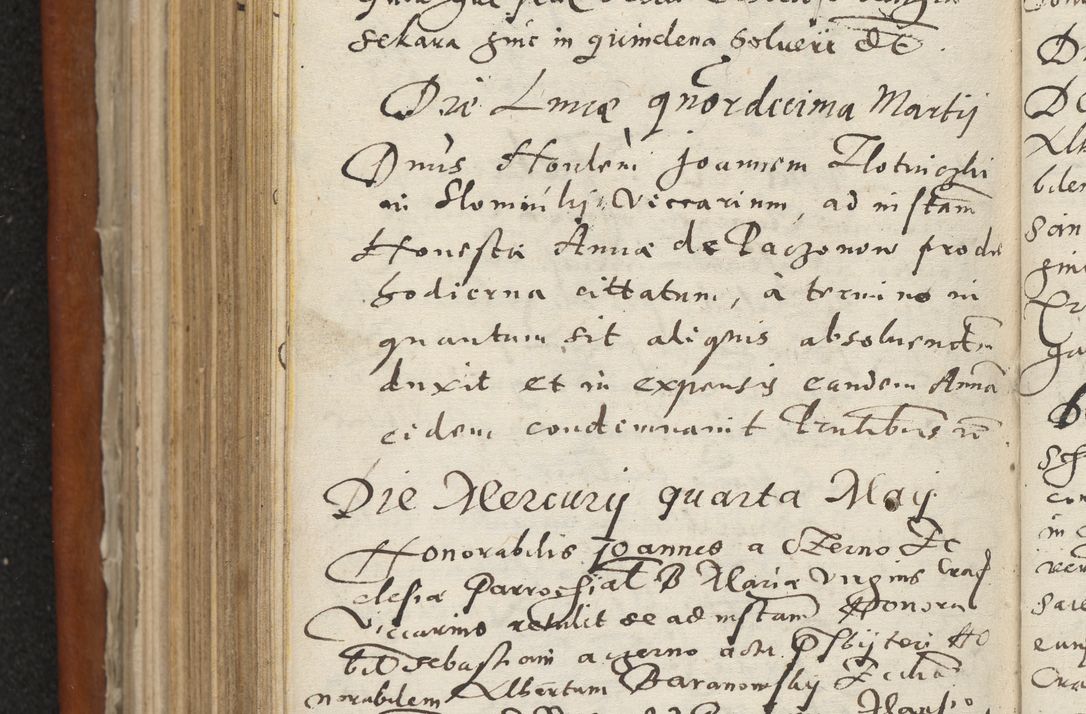 Zdjęcie nr 493 dla obiektu archiwalnego: Acta constitucionum coram reverendo patre domino Paulo Crassowski Warschoviensi et Omnium Sanctorum in Cracovia praeposito et officiali generali Craccoviensi ad annum Domini 1545, a die et mense infrascriptis foeliciter continuantur