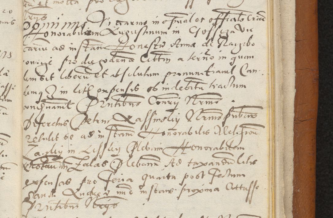 Zdjęcie nr 490 dla obiektu archiwalnego: Acta constitucionum coram reverendo patre domino Paulo Crassowski Warschoviensi et Omnium Sanctorum in Cracovia praeposito et officiali generali Craccoviensi ad annum Domini 1545, a die et mense infrascriptis foeliciter continuantur