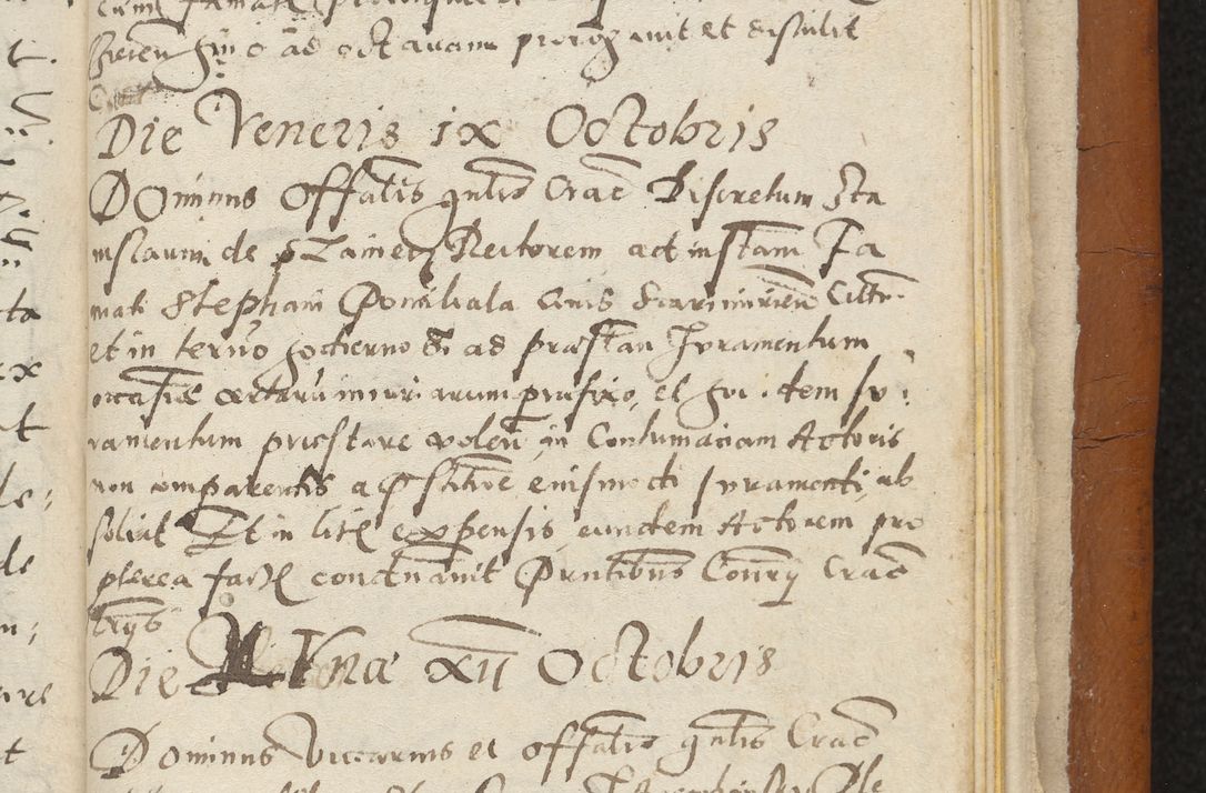 Zdjęcie nr 488 dla obiektu archiwalnego: Acta constitucionum coram reverendo patre domino Paulo Crassowski Warschoviensi et Omnium Sanctorum in Cracovia praeposito et officiali generali Craccoviensi ad annum Domini 1545, a die et mense infrascriptis foeliciter continuantur