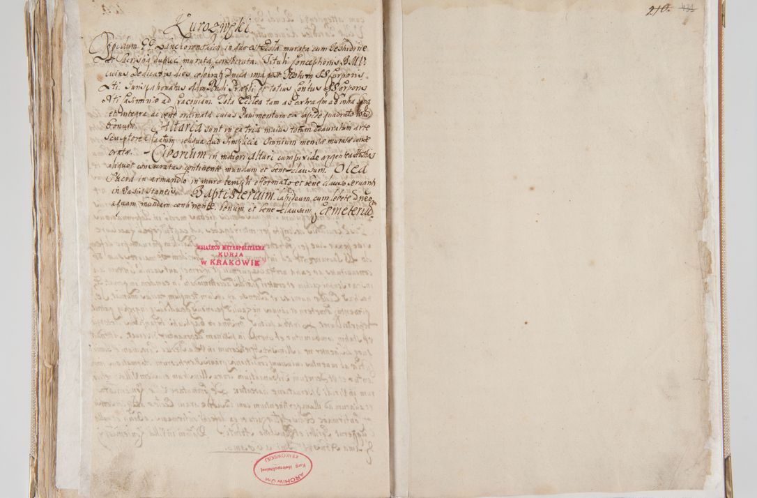 Zdjęcie nr 231 dla obiektu archiwalnego: Acta visitationis interioris decanatuum Radomiensis, Zwoliensis ad jurisdictionem decani Kielcensis pertinentium ex anno 1617 