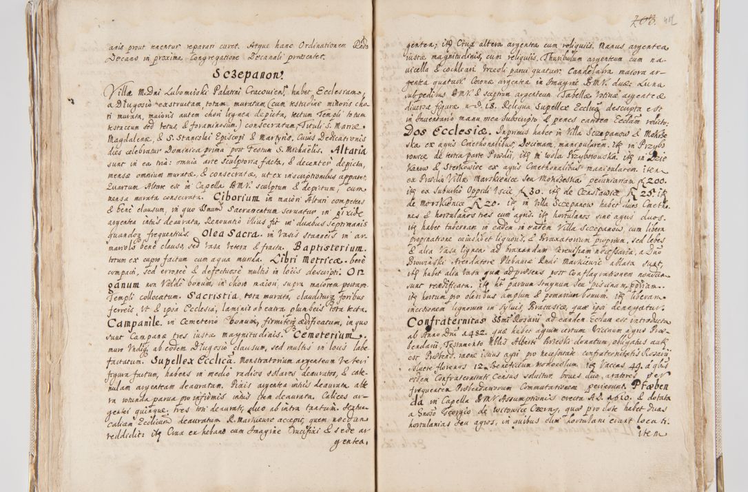Zdjęcie nr 214 dla obiektu archiwalnego: Acta visitationis interioris decanatuum Radomiensis, Zwoliensis ad jurisdictionem decani Kielcensis pertinentium ex anno 1617 