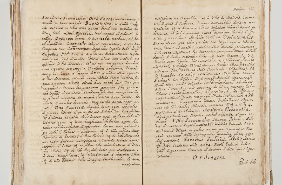Zdjęcie nr 218 dla obiektu archiwalnego: Acta visitationis interioris decanatuum Radomiensis, Zwoliensis ad jurisdictionem decani Kielcensis pertinentium ex anno 1617 