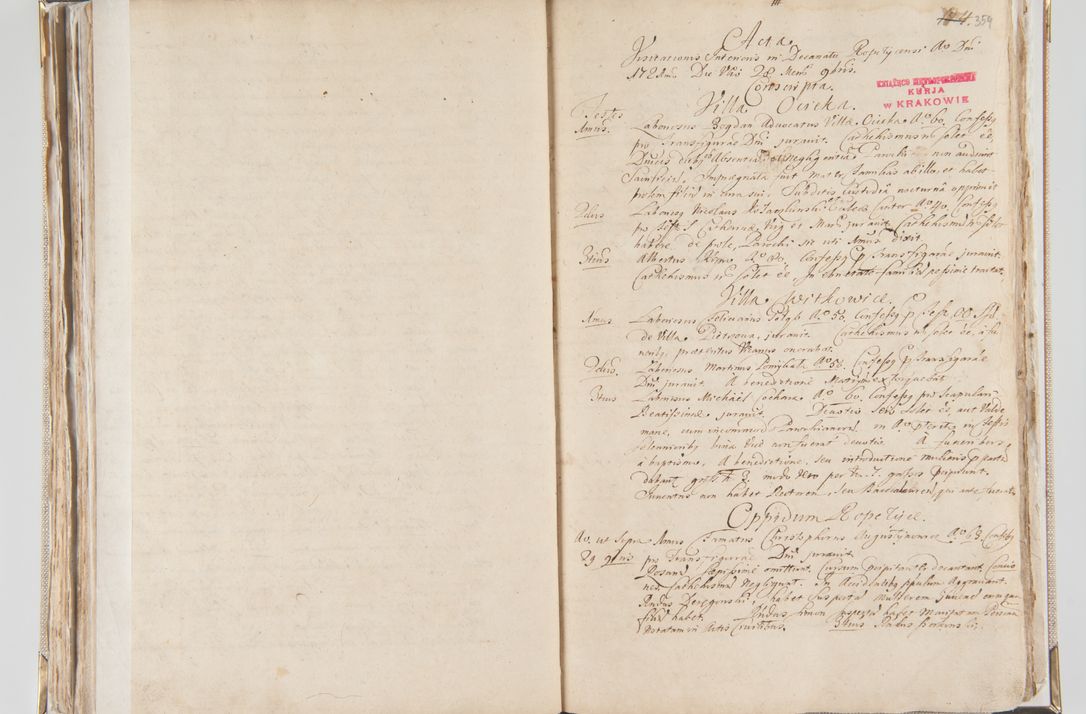 Zdjęcie nr 195 dla obiektu archiwalnego: Acta visitationis interioris decanatuum Radomiensis, Zwoliensis ad jurisdictionem decani Kielcensis pertinentium ex anno 1617 