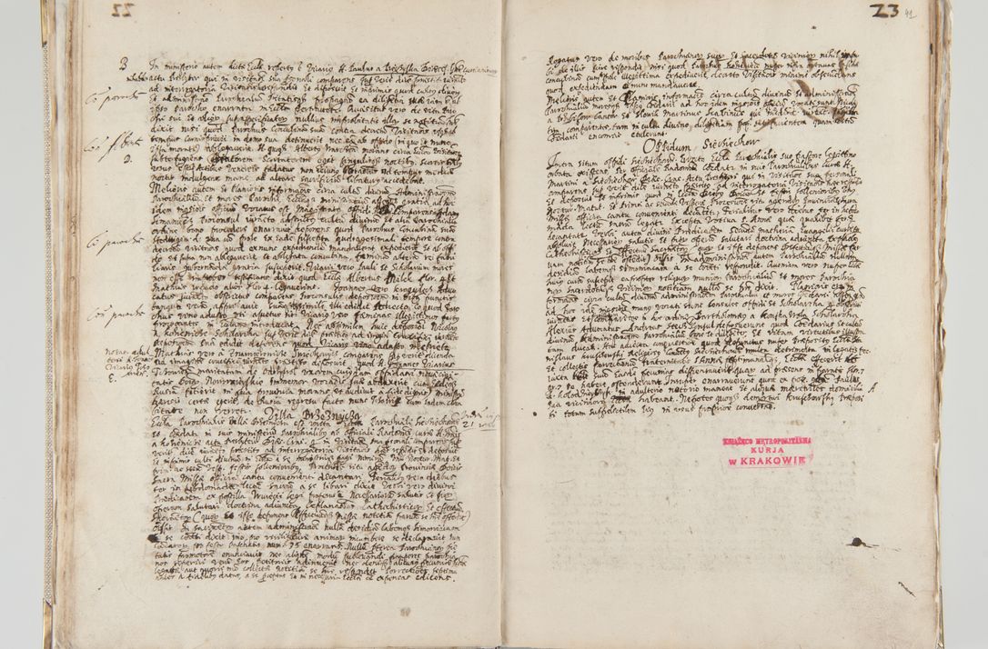 Zdjęcie nr 32 dla obiektu archiwalnego: Acta visitationis interioris decanatuum Radomiensis, Zwoliensis ad jurisdictionem decani Kielcensis pertinentium ex anno 1617 