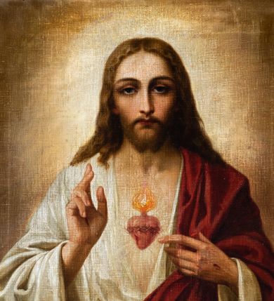 Zdjęcie nr 36: Ołtarz ustawiony na kamiennym podwyższeniu, przyścienny, architektoniczny, jednoosiowy, dwukondygnacyjny ze zwieńczeniem. Podstawa ołtarza skrzyniowa, na niej kamienna mensa z centralnie umieszczonym portatylem. Antepedium późne (secesyjne), datowane na odwrocie „1914”, ozdobione figurą anioła trzymającego wstęgę z napisem „AVE MARIA” i rzeźbionym ornamentem ze złoconych liści winogron i srebrzonych lilii. Retabulum jest flankowane dwiema parami ustawionych uskokowo i osadzonych na wysokich cokołach kolumn kompozytowych, ozdobionych główkami aniołków ujętych dekoracją małżowinową. Kolumny dźwigają belkowanie z wydatnym, przełamującym się gzymsem ozdobionym ornamentem małżowinowym. Nad belkowaniem trójkątny przyczółek z rzeźbioną figurą Boga Ojca w polu tympanonu i figurami aniołów na jego bokach. Druga kondygnacja ołtarza jest flankowana pojedynczymi kolumienkami i kanelowanymi pilasterkami korynckimi, ustawionymi na wysokich cokołach. Boki ozdobione uszami w kształcie małżowiny. Na zewnątrz kolumn, na osiach kolumn zewnętrznych niższej kondygnacji, ustawione na impostach figury: św. Kazimierza po lewej stronie, św. Stanisława po prawej. Kolumny podpierają belkowanie z przełamującym się gzymsem ozdobionym ornamentem małżowinowym, ponad którym zwieńczenie w formie przyczółka odcinkowego przerwanego. Łuk przyczółka profilowany z uskokami, dekorowany ornamentem małżowinowym. Pośrodku zwieńczenia, w przerwanym przyczółku rzeźba św. Michała Archanioła, ustawiona na wysokim cokole z dekoracją w formie bukietu granatów otoczonych liśćmi akantu. Po bokach, na osiach kolumn rzeźbione figury: św. Barbary po lewej stronie i św. Jana Chrzciciela po stronie prawej. Pomiędzy impostami kolumn, w predelli profilowana płycina w kształcie leżącego prostokąta z wyciętymi uskokowo górnymi narożnikami. W niej obraz olejny na płótnie (przyklejony do struktury) ze sceną Nawiedzenia św. Elżbiety. W polu środkowym pierwszej kondygnacji obraz z przedstawieniem Najświętszego Serca Pana Jezusa w profilowanej ramie w kształcie stojącego prostokąta, ozdobionej ornamentem małżowinowym. W drugiej kondygnacji  pole środkowe w kształcie prostokąta leżącego (zbliżonego do kwadratu), obwiedzione frezowaną ramką, z wpisaną w nią ramą o kształcie oktagonalnym, profilowaną i ozdobioną ornamentem małżowinowym, z obrazem przedstawiającym św. Antoniego. Strukturę retabulum, a także prostokątne płyciny zdobiące cokoły i tło kolumn, podkreślają frezowane ramki. Kolumny, pilastry, kapitele, ornamenty, obramienia płycin i belkowania, frezowane ramki złocone. Ramy obrazów złocone i polichromowane. Rzeźby złocone, srebrzone i polichromowane. 