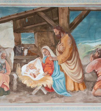 Zdjęcie nr 19: Kościół jest usytuowany w centrum wsi Biały Kościół, na północ od głównej drogi z Krakowa do Olkusza. Teren wokół niego jest otoczony wysokim, kamiennym murem, otynkowanym. Główne wejście znajduje się w murze od zachodu z bramką i dwiema furtkami, flankowanymi przez cztery masywne filary, zdobione ostrołukowymi blendami. Na szczycie filarów ustawione są rzeźby św. Mikołaja i św. Stanisława oraz dwa wazony płomieniste po bokach. Na południowy zachód od kościoła wybudowana jest w ogrodzeniu kaplica. Ponadto w murze są jeszcze trzy wnęki, przykryte daszkami, w których umieszczone są figury.

Kościół jest orientowany, murowany, otynkowany. Wnętrze świątyni tworzy niewielkie, prostokątne, jednoprzęsłowe prezbiterium zakończone prostą ścianą i nakryte pozornym sklepieniem krzyżowo-żebrowym. Nawa jest szersza, na planie prostokąta, nakryta drewnianym stropem z kasetonami, oddzielona od prezbiterium szeroką ostrołukową arkadą w ścianie tęczowej. Od południa do prezbiterium przylega założona na planie prostokąta zakrystia ze sklepieniem beczkowym (pozostawiona ze starego kościoła). Do tej części wzdłuż południowej ściany nawy przylegają kruchta oraz nowo wybudowana druga zakrystia. Na zachodniej ścianie nawy chór muzyczny, dostępny klatką schodową od strony nawy.

Nawę oświetlają umieszczone w południowych i północnych ścianach prostokątne, zamknięte ostrołukowo, rozglifione okna. Na ścianie północnej trzy, a na południowej dwa oraz jedno mniejsze, usytuowane pośrodku nawy nad kruchtą. W prezbiterium są dwa okna na ścianie wschodniej. Wszystkie otwory okienne w kościele wypełnione są witrażami. Do świątyni prowadzą trzy wejścia: główne od strony zachodniej, drugie przez zakrystię od strony wschodniej oraz trzecie przez kruchtę od południa. Wejście główne prowadzi poprzez dwuskrzydłowe drzwi z kruchty pod wieżą. Drzwi między kruchtą a nawą główną są dębowe, przeszklone; za nimi zamocowana jest metalowa krata. 

W zewnętrznej elewacji kościoła widoczny jest niewysoki, kamienny cokół, wykonany z regularnych ciosów kamienia. Prezbiterium niższe od nawy. We wschodniej ścianie, pomiędzy dwoma oknami znajduje się niewielka wnęka, zakończona łukiem półkolistym z figurą Matki Boskiej w polu; powyżej w trójkątnym szczycie umieszczone jest niewielkie, wąskie okienko zakończone łukiem ostrołukowym. Elewacje są bez podziałów architektonicznych. Do zachodniej fasady kościoła dostawiona jest założona na planie kwadratu trójkondygnacyjna wieża-dzwonnica. Poszczególne kondygnacje ustawione są na niskich cokołach i zamknięte profilowanymi gzymsami. W dolnej kondygnacji na osi kościoła, prostokątne wejście do kruchty zaakcentowane rozglifionym portalem w kształcie ostrołukowej arkady i dwustopniowymi schodami. W drugiej kondygnacji ostrołukowe okno zamknięte parą ostrołukowych blend, połączonych jednym parapetem, od góry zamknięte dekoracyjnym trójarkadkowym fryzem. Trzecia kondygnacja ośmioboczna, w każdej ze ścian naprzemiennie ostrołukowe okno lub blenda. Całość nakryta ośmiobocznym, smukłym dachem wieżowym, zakończonym krzyżem osadzonym na kuli; u dołu artykułowanym ośmioma, małymi wieżyczkami. Po bokach wieży, na ścianie zachodniej nawy dwie prostokątne blendy, zamknięte ostrołukowo. Prezbiterium i nawa przykryte stromymi dachami dwuspadowymi. Wieżyczka na sygnaturkę ośmioboczna z latarnią. 

