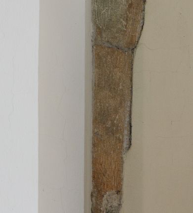 Zdjęcie nr 42: Kościół położony na obszernym placu przylegającym do wschodniej pierzei rynku, na północ od zamku. Plac otoczony ceglanym murem z filarkami. Przed kościołem wydzielony plac, dawny cmentarz, na nim figura św. Jana Kantego. W południowo-wschodnim narożu placu grobowiec księżnej Apolonii Potockiej. Kościół orientowany, halowy, trójnawowy, czteroprzęsłowy, z dwuprzęsłowym zamkniętym wielobocznie prezbiterium. Nawa główna szersza od naw bocznych. Nawy boczne zakończone od wschodu poligonalnymi kaplicami. Od strony północnej do nawy przylega kruchta. W północno-zachodnim narożniku kwadratowa wieża mieszcząca kaplicę w przyziemiu. Do zachodniego przęsła nawy głównej dostawiony głęboki ryzalit z kruchtą w przyziemiu i chórem na piętrze z prospektem organowym. Od północnej strony przylega piętrowa zakrystia, zamknięta wielobocznie. Nawa główna od bocznych oddzielona czworobocznymi filarami o ściętych narożach. Prezbiterium otwarte do korpusu ostrołukową tęczą. W korpusie sklepienie o konstrukcji żelbetowej, stylizowane na gotyckie. W kaplicy pod wieżą sklepienie kolebkowe, w kruchcie zachodniej sufit. Prezbiterium nakryte sklepieniem krzyżowo-żebrowym z żebrami spływającymi na konsole. Wnętrze oświetlają okna ostrołukowe, wypełnione witrażami; dwa w zamknięciu prezbiterium (środkowy otwór zamurowany), dwa na ścianie południowej. Portal z prezbiterium do zakrystii zamknięty łukiem w ośli grzbiet. Otwory drzwiowe prostokątne, różnej wielkości. Kaplica pod wieżą otwarta do wnętrza ostrołukowymi arkadami. Otwory okienne wąskie, prostokątne, ostrołukowe, wypełnione witrażem; cztery w ścianie północnej i południowej, jedno, szersze w ścianie zachodniej nad chórem. Wieża oświetlona małymi, wąskimi oknami zakończonymi łukiem odcinkowym i ostrołukowym. Fasada jednoosiowa, dwukondygnacyjna, zwieńczona szczytem schodkowym z ceglanymi laskami. Niesymetrycznie umieszczone wejście ujęte kamiennym, profilowanym portalem, zamkniętym ostrołukowo. Ponad nim rozglifione ostrołukowe okno. Od północy wieża wbudowana w naroże kościoła, wysunięta nieco przed lico fasady. W dolnej partii kamienna, w górnej ceglana, na rzucie prostokąta, czterokondygnacyjna. Piętro pierwsze i drugie oddzielone kamiennym gzymsem. Trzy dolne kondygnacje gotyckie, czwarta neogotycka (projektu Franciszka Marii Lanciego z 1836 r). Na osi pojedyncze okna. W parterze okno ciosowe, prostokątne, ponad nim wmurowany późnogotycki maswerk ostrołukowy z motywami rybich pęcherzy i psiego zęba, wyżej kartusz z herbem Leliwa. Na pierwszym piętrze okno ostrołukowe z parapetem na konsolkach, w opasce ceglanej zamkniętej ostrołukiem wklęsłym. Drugie piętro, okno ostrołukowe w opasce kamiennej, ponad nim okrągła tarcza zegarowa. Ostatnia kondygnacja ze ściętymi narożami, na których wysunięte przed lico muru krenelażowe wieżyczki zwieńczone kamiennymi szczytami w formie ostrosłupów. Od zachodu masywny łuk półokrągły uformowany z kształtek ceramicznych, w jego polu triforium ostrołukowe. Ponad nim okulus. Pod okapem dachu fryz z ceglanych konsolek oraz gąsiory układane w motyw rybiej łuski. Dach iglicowy. Elewacja południowa. Portal kamienny na cokole, profilowany, ostrołukowy. Archiwolty przechodzące w łuk o formie oślego grzbietu, wsparte na konsolkach zdobionych motywem roślinnym. Skrajna archiwolta z czołgankami zwieńczona pinaklem z kwiatonem. Po bokach analogiczne pinakle; W prezbiterium portal kamienny na cokole, profilowany, ostrołukowy, z dekoracją z motywem skręconego sznura; w kluczu herb Odrowąż, oraz data 1767 i litery LG OH OFP. W ścianę korpusu wmurowane kamienne epitafium ks. Pawła Gabańskiego plebana zatorskiego (zm. 1825), nad nim kartusz z herbem Łodzia.Trzy okna analogiczne jak w fasadzie, i jedno o połowę węższe. Elewacja północna. Kruchta ceglana, na cokole, opięta przyporami. Na osi portal kamienny, profilowany, ostrołukowy. Ponad nim kamienna rozeta z monogramem Marii, po bokach dwa okna o wykroju czworoliścia w okrągłych, kamiennych opaskach. Od strony północno-zachodniej zakrystia na rzucie prostokąta, zamknięta wielobocznie, piętrowa, w dolnej części kamienna (pozostałość pierwotnego kościoła), wyżej ceglana (piętro dobudowane 1915 r.). Od północy portal w opasce ceglanej, zamknięty łukiem odcinkowym. Ponad nim ostrołukowe, ceglane okno. Dwa okna analogiczne jak w fasadzie i jedno o połowę węższe. Kościół opięty przyporami, na wysokości ław okiennych gzyms kapnikowy wyłamany nad portalem północnym. Przypory z kapnikami w zwieńczeniu i na 2/3 wysokości. Pod dachem gzyms konsolkowy. Dach dwuspadowy, sygnaturka wieloboczna z ostrołukowymi prześwitami, zwieńczona hełmem iglicowym.