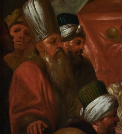 Zdjęcie nr 6: W lewym, dolnym rogu sygnatura "Michał Stachowicz malował (?) / w Krakowie / 1819 R."