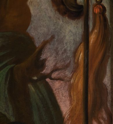 Zdjęcie nr 2: W lewym, dolnym rogu sygnatura &quot;Michał Stachowicz malował (?) / w Krakowie / 1819 R.&quot;