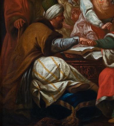 Zdjęcie nr 11: W lewym, dolnym rogu sygnatura &quot;Michał Stachowicz malował (?) / w Krakowie / 1819 R.&quot;