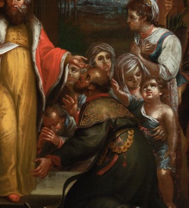 Zdjęcie nr 3: W lewym dolnym rogu sygnatura &quot;Michał Stachowicz malował w Krakowie 1819.&quot;