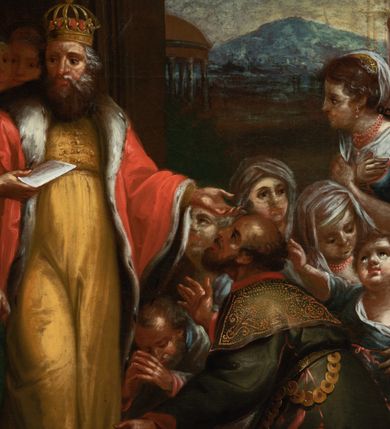 Zdjęcie nr 11: W lewym dolnym rogu sygnatura &quot;Michał Stachowicz malował w Krakowie 1819.&quot;