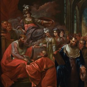 Zdjęcie nr 1: W lewym, dolnym rogu sygnatura "Michał Stachowicz malował 1819."